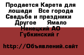 Продается Карета для лошади - Все города Свадьба и праздники » Другое   . Ямало-Ненецкий АО,Губкинский г.